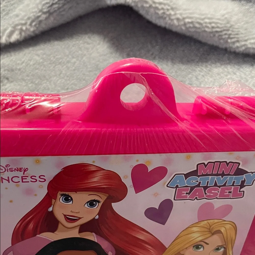 Disney Princess Mini Activity Set and Easel,Stickers,Crayons,Scissors, Markers